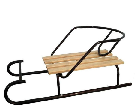 фото Санки "Метелица" металлическая рама (о)