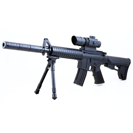 фото Детский автомат 233A лазер и пульки (60 см)