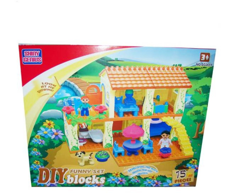 фото Детский конструктор «Домик» SG 2011 (75 деталей)