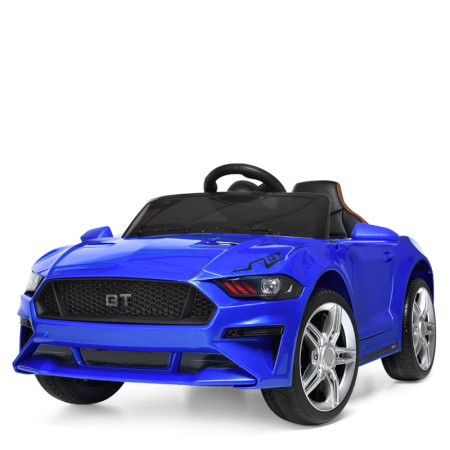 фото Детская машина Ford Mustang GT M 3632EBLR-4 с двумя моторами 20W (синяя)