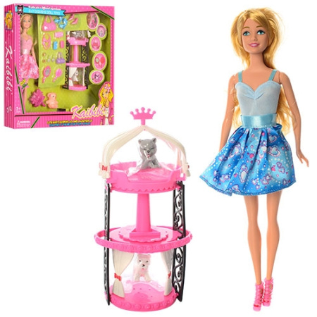 фото Кукла BLD105 этажерка животные аксессуары