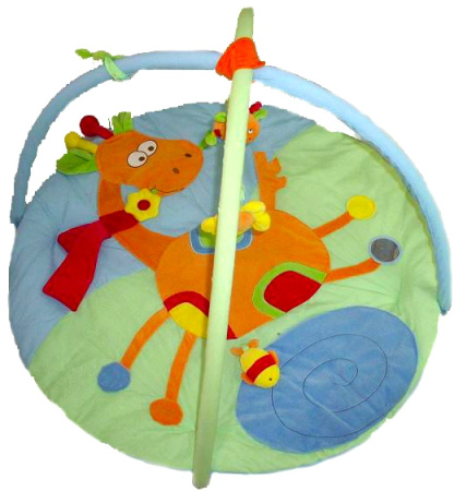 фото Детский коврик с погремушками 6199 - 2, лошадка