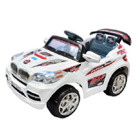 фото Детский джип BMW электромобиль M 0570 с пультом управления (белый) фото Детский джип BMW электромобиль M 0570 с пультом управления (белый)