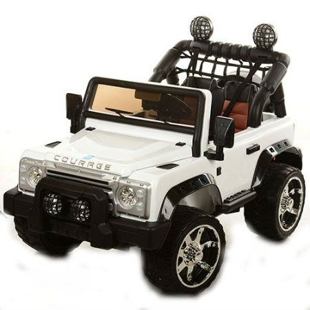 фото Джип М 3157 EBLR-1 электромобиль двухместный с открывающимися дверьми и кожаными сидениями (белый) фото Джип М 3157 EBLR-1 электромобиль двухместный с открывающимися дверьми и кожаными сидениями (белый)