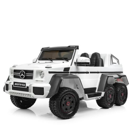 фото Детский электромобиль джип Mercedes AMG M 3962ABLR-1 на резиновых колесах (белый) фото Детский электромобиль джип Mercedes AMG M 3962ABLR-1 на резиновых колесах (белый)