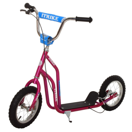 фото Самокат для взрослых SR 2-041-P с ручным тормозом (розовый)