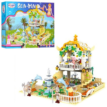 фото Конструктор для девочек 1112 замок принцессы (700 деталей)