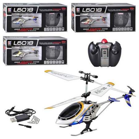 фото Вертолет на радиоуправлении L 6018-1-2-3  трехканальный
