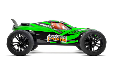 фото Радиоуправляемая модель Трагги 1:10 Himoto Katana E10XT Brushed (зеленый)