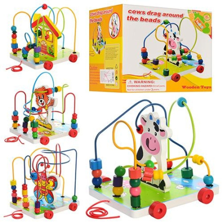 фото Деревянная игрушка лабиринт Woody MD 0493