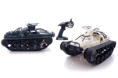 фото Танк вездеход на радиоуправлении 1:12 Military Police (серый)