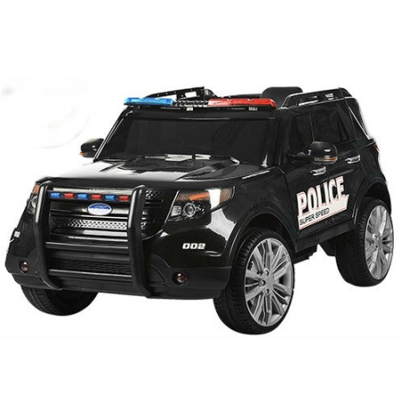 фото Полицейский джип  M 3259EBLR-2 с громкоговорителем с кожаным сиденьем (черный) фото Полицейский джип  M 3259EBLR-2 с громкоговорителем с кожаным сиденьем (черный)