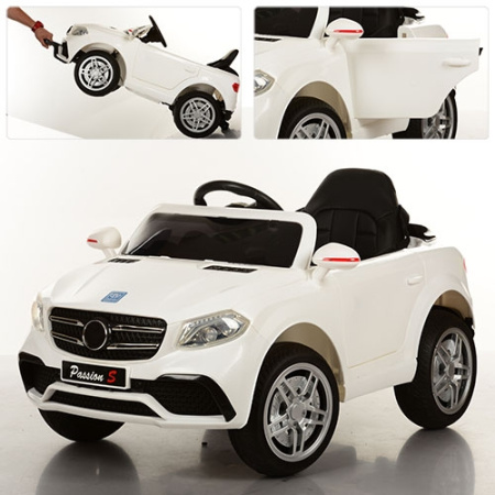 фото Детский джип Mercedes M 3181EBLR-1 колеса EVA (белый) фото Детский джип Mercedes M 3181EBLR-1 колеса EVA (белый)