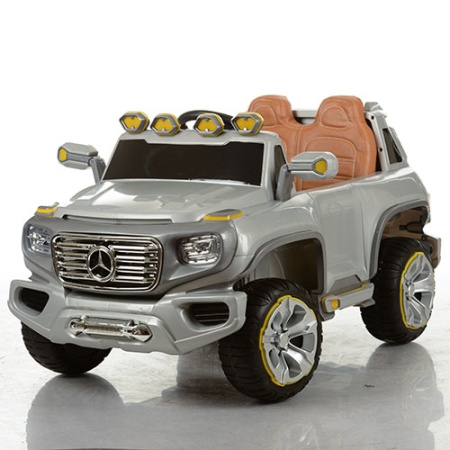 фото Детский джип Mercedes ZP 8005EBLR-11 колеса EVA (серебристый) фото Детский джип Mercedes ZP 8005EBLR-11 колеса EVA (серебристый)