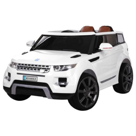 фото Детский электромобиль джип Range Rover M 3108EBLR-1 с кожаным сиденьем (белый) фото Детский электромобиль джип Range Rover M 3108EBLR-1 с кожаным сиденьем (белый)