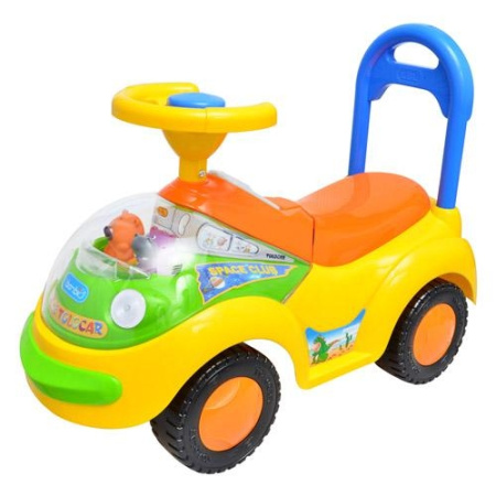 фото Детская каталка-толокар Bambi LBL 2108 MY с музыкой (машинка M 0531-2)