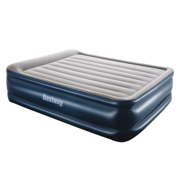 Надувная кровать Bestway 67614 встроенный насос 220-240V (203-152-56 см)