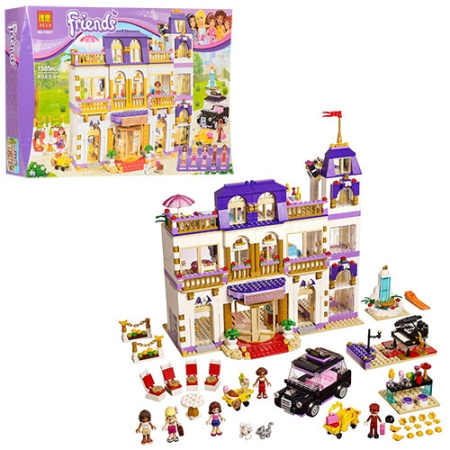 фото Детский конструктор 10547 двухэтажный дом (1585 деталей)