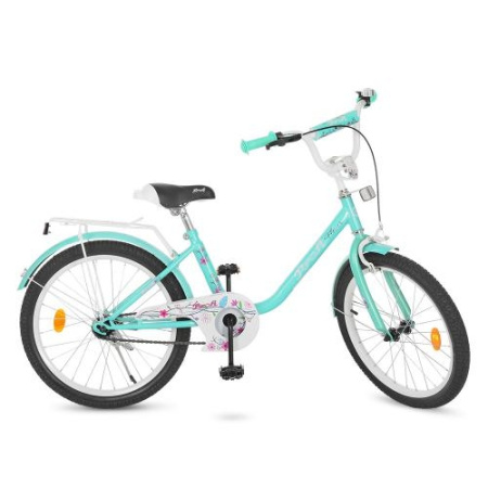 фото Двухколесный детский велосипед 20 дюймов Profi Y2084 Flower (мята)