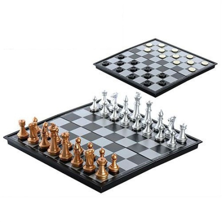 фото Шахматы 2 в 1 4912 A