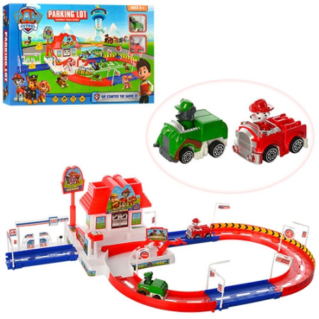 фото Детский гараж Щенячий патруль 6699-35A трек 40-60см