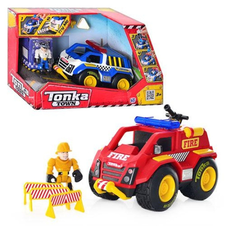 фото Игровой набор спецтехники HTI 1415987 пожарная и полиция