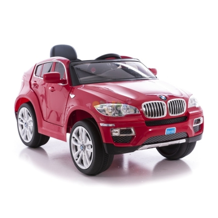 фото Электромобиль детский BMW Х6 JJ 258 R-3 c пультом радиоуправления (красный) фото Электромобиль детский BMW Х6 JJ 258 R-3 c пультом радиоуправления (красный)