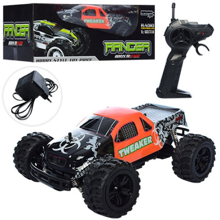 фото Джип с радиоуправлением 9112M небьющийся корпус амортизаторы (22см)