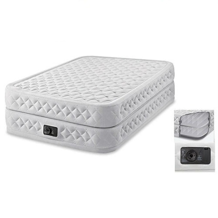 фото Надувная кровать Intex 64464 со встроенным насосом (203-152-51 см)