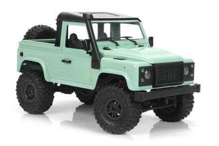 фото Машинка на радиоуправлении 1:12 MN Model Краулер D90 Defender полноприводный (бирюзовый)