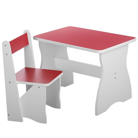 фото Детский столик со стульчиком VIVAST 504-2 (красный)