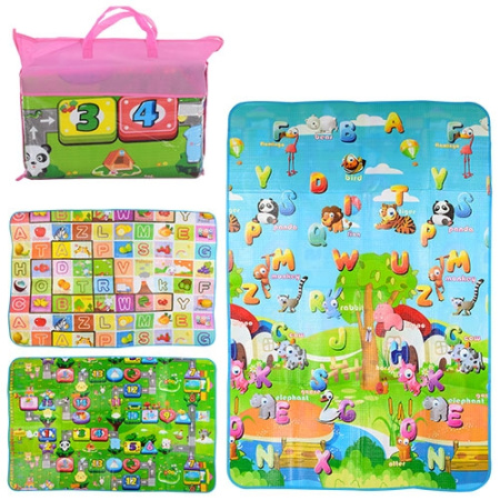 фото Теплый бэбипол M 3514 двухсторонний рисунок (118-178-0,5см)