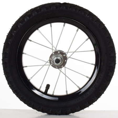 фото Колесо переднее для велосипеда 12 дюймов WHEEL FR-12 стальной обод