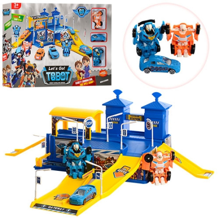 фото Игровой гараж Tobot 8611 двухэтажный