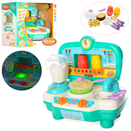 фото Игровой набор детской кухни XG2-8 с миксером