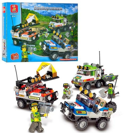 фото Детский конструктор B 0138 SLUBAN "Властелин бездорожья" (565 дет)