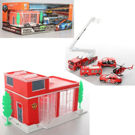 фото Игровой набор 95577-599-31 транспорт (пожарная гонка)