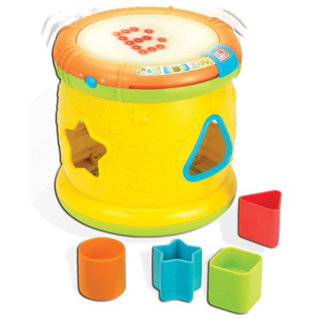 фото Развивающая игрушка-сортер WinFun 0713-01 Музыкальный барабан