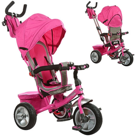 фото Трехколесный детский прогулочный велосипед ITRIKE M 3205A-2 (розовый)