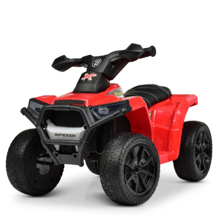 фото Детский квадроцикл Bambi M 4207EL-3 колеса ЕВА и кожаное сиденье (красный)