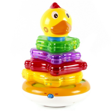 фото Развивающая игра 7015 - 7040 JOY TOY, Цыпленок (муз. свет.)