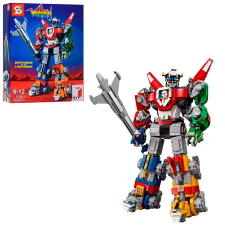 фото Детский конструктор трансформер 1130 с оружием (1130 деталей)