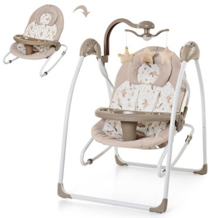 фото Детские качели SG119-13 электропривод на радиоуправлении (бежевые)