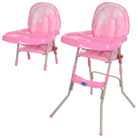 фото Стульчик для кормления GL 217-8 детский трансформер (розовый)