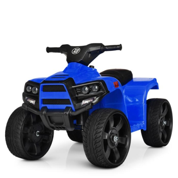 Детский квадроцикл Bambi M 3893EL-4 кожаное сиденье и колеса ЕВА (синий)