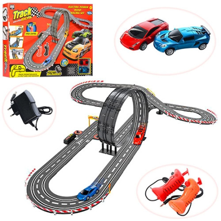 фото Автотрек детский 588-19 машинки на пульте от сети (685см)