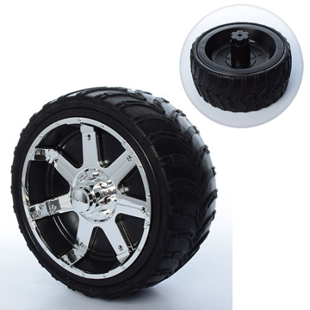 фото Колесо заднее ЕВА с переходником M 3470-R-EVA WHEEL к джипу M 3470