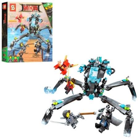 фото Конструктор для детей Ninja SY928 паук (748 деталей)