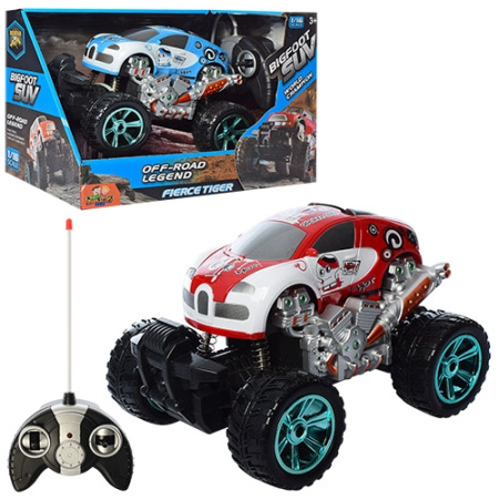 фото Джип с пультом управления SP6888-12 резиновые надувные колеса (23см)