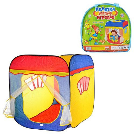 фото Детская палатка M 1402 с занавесками